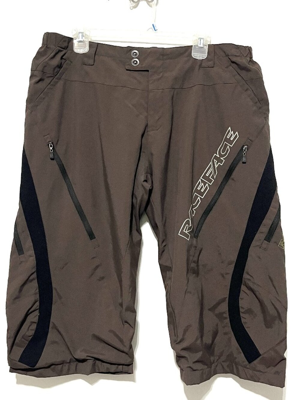 Race Face Mens Mountain Bike Cycling Shorts XXL Nylon Vented MTB Gorpcore Lined